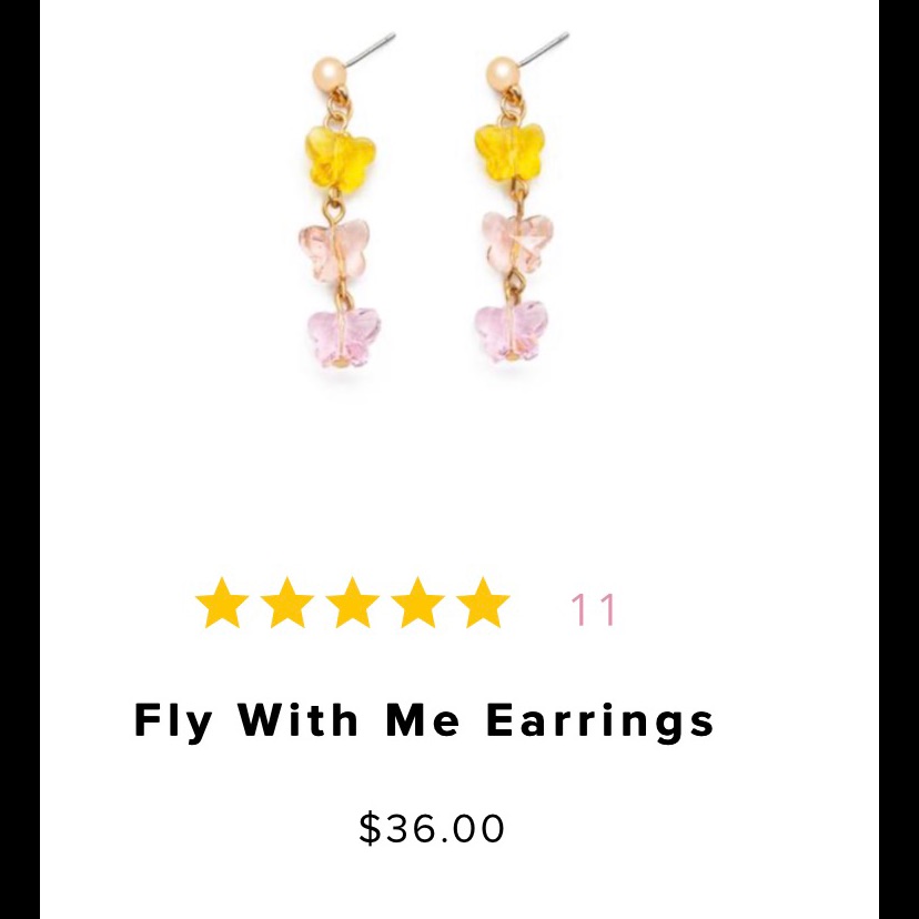 Fly With Me Earrings